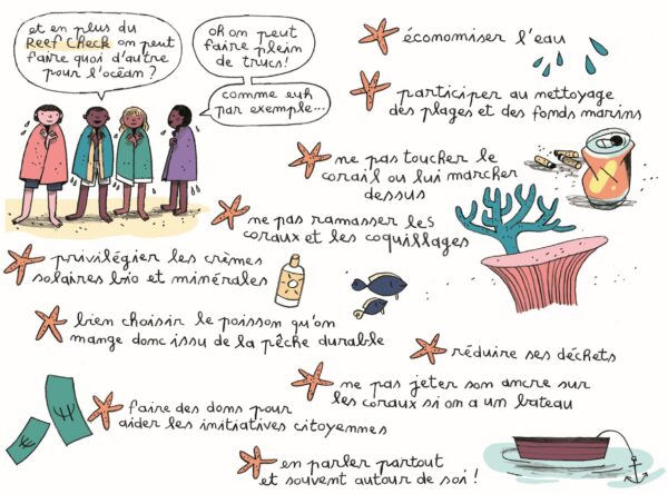 BD Récifs coralliens de La Réunion Dix conseils pour protéger les récifs coralliens.